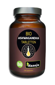 Hanoju Ashwagandha organic 500mg 240.00 Tabletten