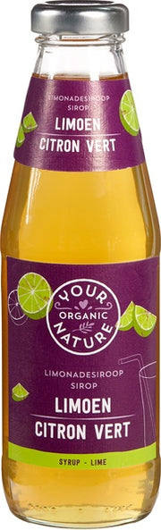 Your Organic Nature Limonadesiroop limoen bio 500 Milliliter