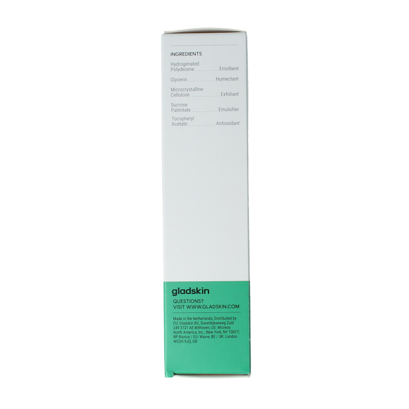 Gladskin Facial scrub gentle with vitamine E 75 Milliliter