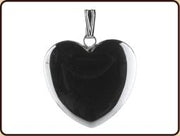 Ruben Robijn Hanger hart 20mm hematiet 1.00 Stuks