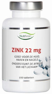 Nutrivian Zink methionine 22mg 100.00 Tabletten