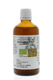 Cruydhof Coriandrum sativum / koriander tinctuur bio 100.00 Milliliter