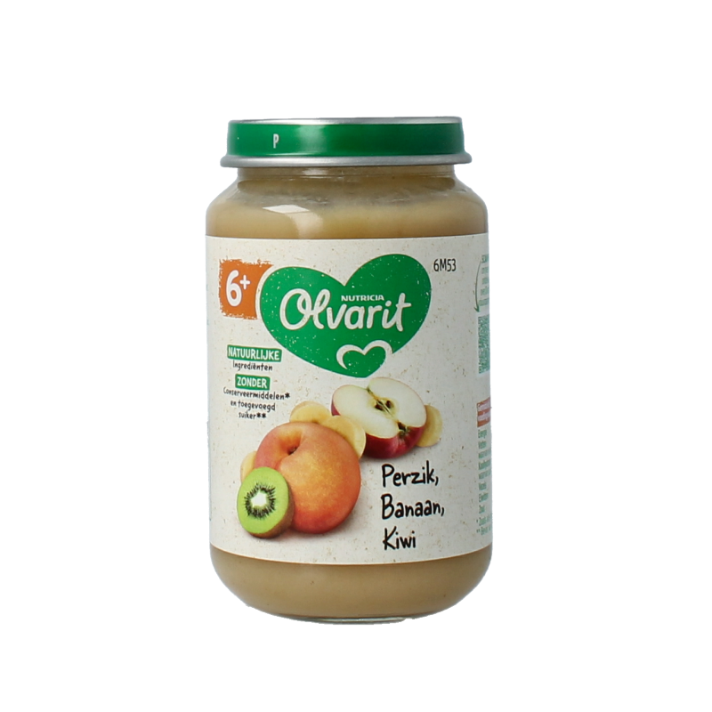 Olvarit Perzik banaan kiwi 6M53 200 Gram
