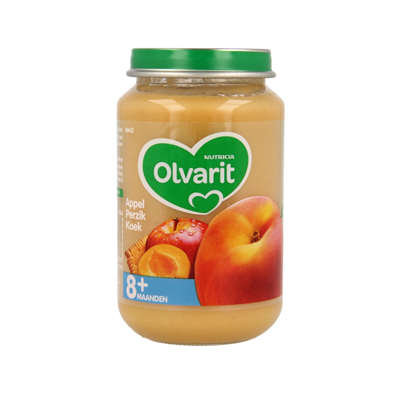 Olvarit Appel perzik koek 8M52 200 Gram
