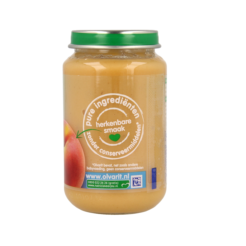 Olvarit Appel perzik koek 8M52 200 Gram