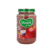 Olvarit Appel yoghurt bosbes 12M54 200.00 Gram