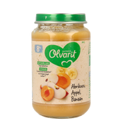Olvarit Abrikoos appel banaan 8M59 200.00 Gram