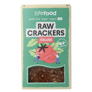 Lifefood Life crackers Italiaans raw bio 90.00 Gram