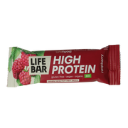 Lifefood Lifebar proteine framboos bio 40.00 Gram