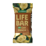 Lifefood Lifebar oatsnack banana dream bio 40 Gram