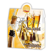 Voor Jou! Cadeau doos champagneflesjes van harte 100 Gram