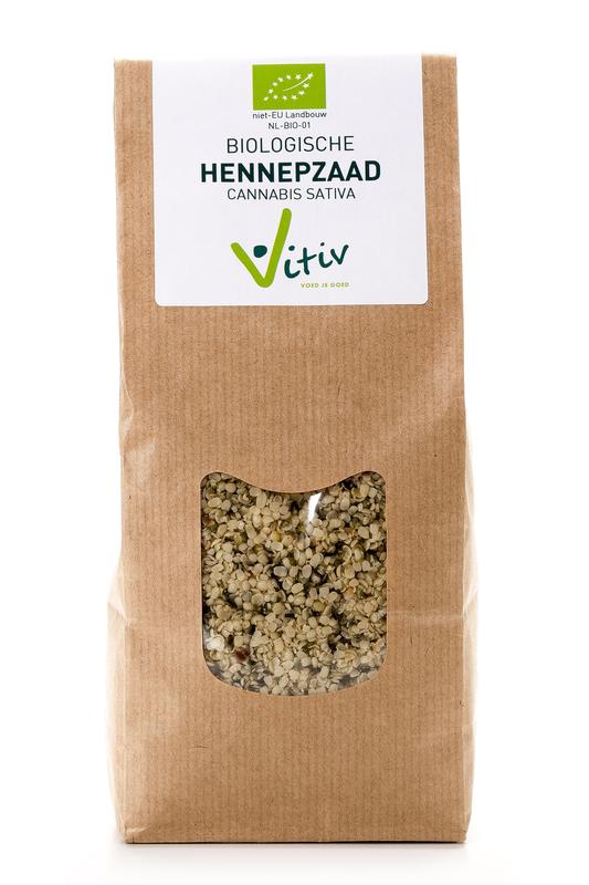 Vitiv Hennepzaad bio 250.00 Gram