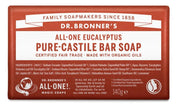Dr Bronners Barsoap eucalyptus 140.00 Gram