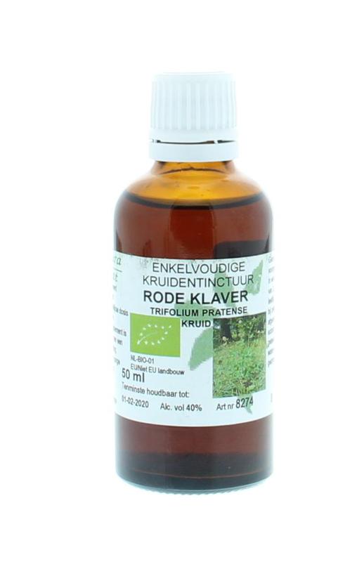 Cruydhof Trifolium / rode klaver tinctuur bio 50.00 Milliliter