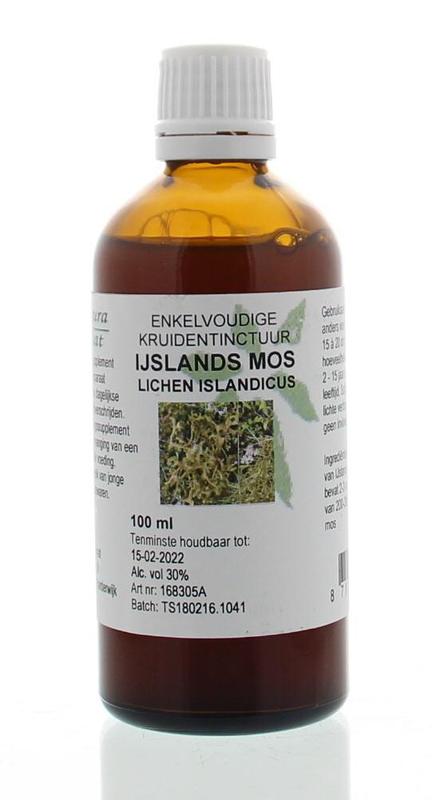 Cruydhof Lichen island / ijsland mos tinctuur 100.00 Milliliter