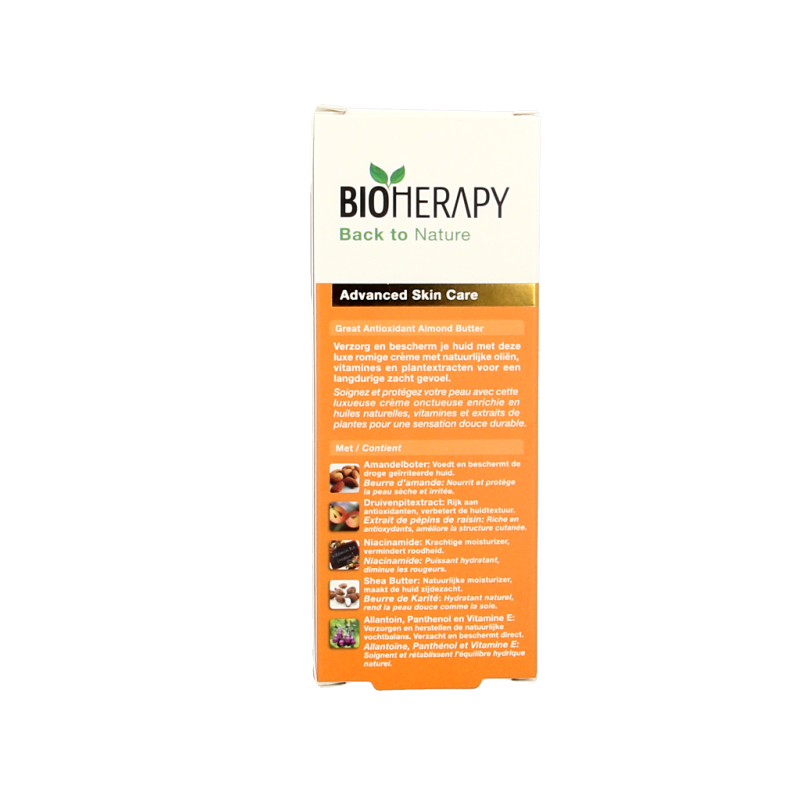 Bioherapy Great antioxidant almond butter hand body cream 20 Milliliter