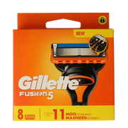 Gillette Fusion manual blades 8.00 Stuks