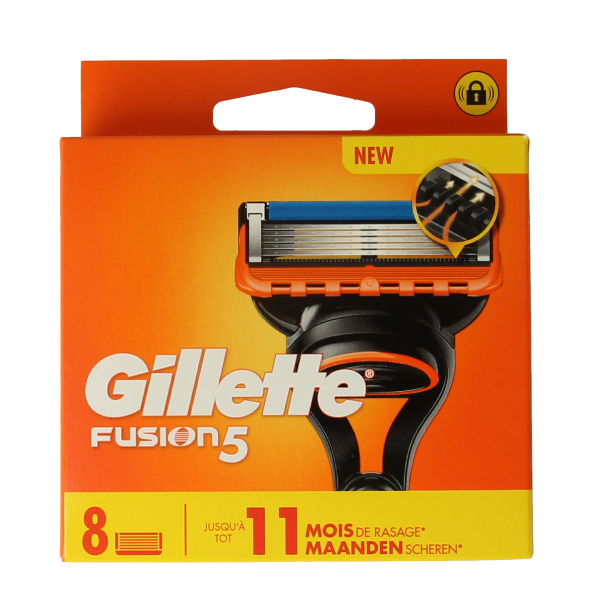 Gillette Fusion manual blades 8.00 Stuks