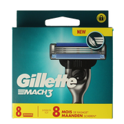 Gillette Mach3 blades 8.00 Stuks