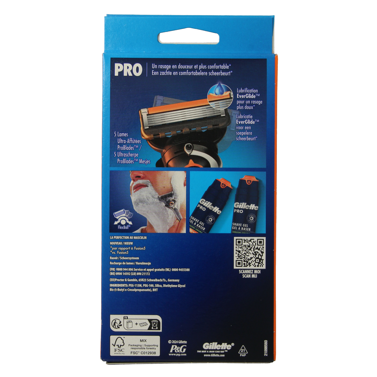 Gillette Proglide manual razor 2.00 Stuks