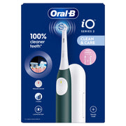 Oral B Elektr tandenborstel iO2 forest green + reisetui 1.00 Stuks