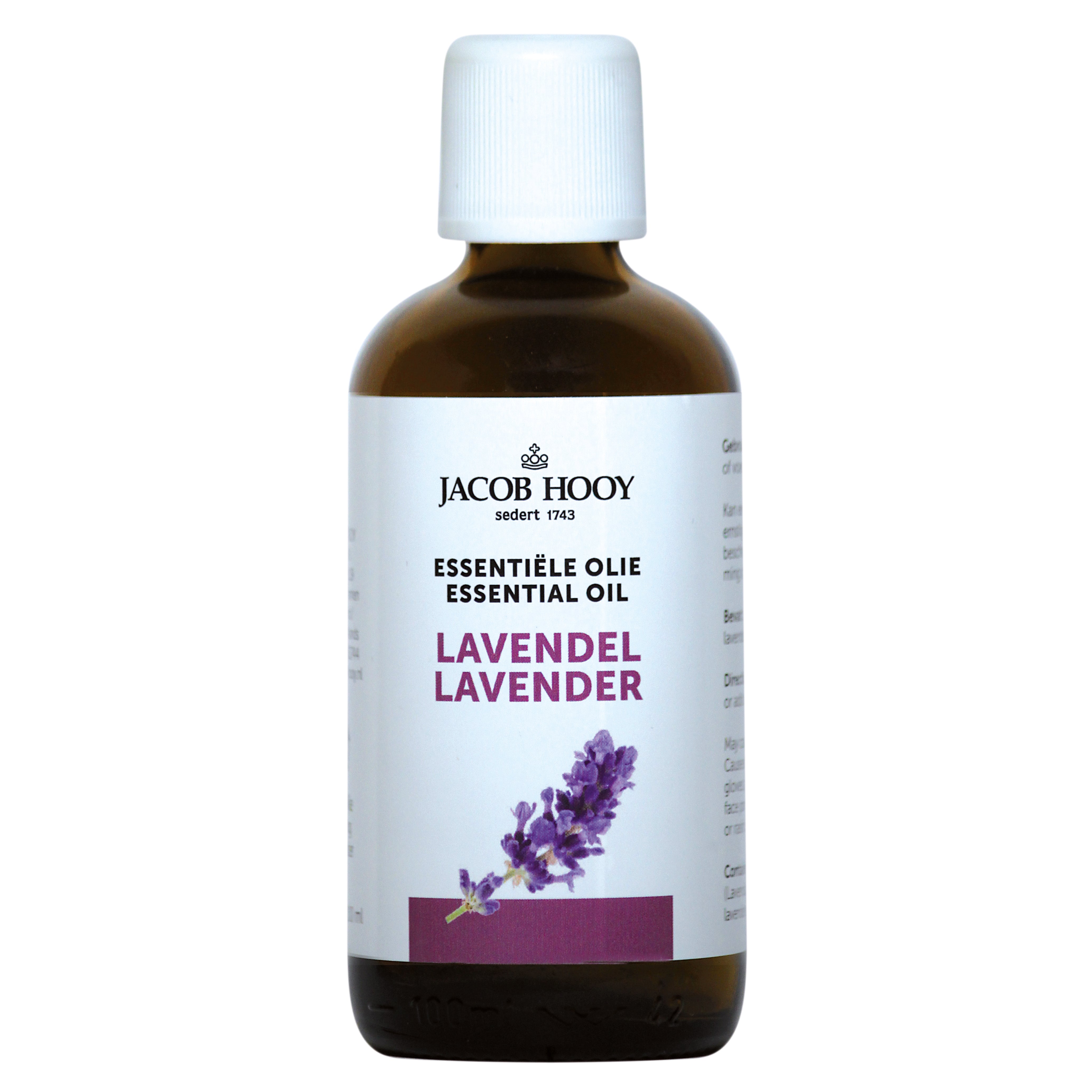 Jacob Hooy Lavendel olie 100.00 Milliliter