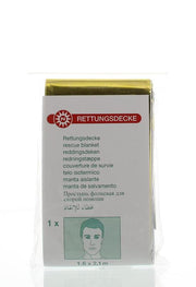 Medzorg Reddingsdeken goud/zilver 160x210 1.00 Stuks