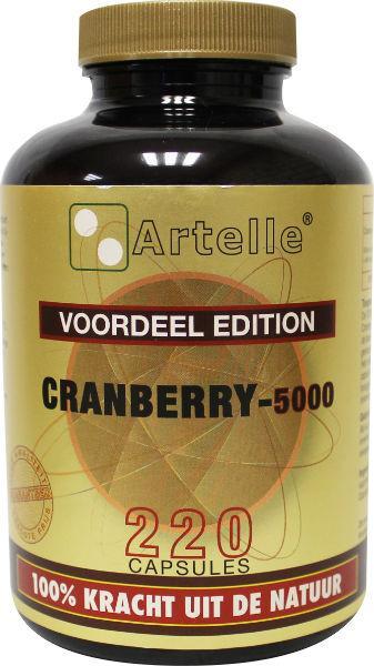 Artelle Cranberry 5000 220.00 Capsules