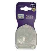 Avent Natural flesspeen 3M+ 2 Stuks