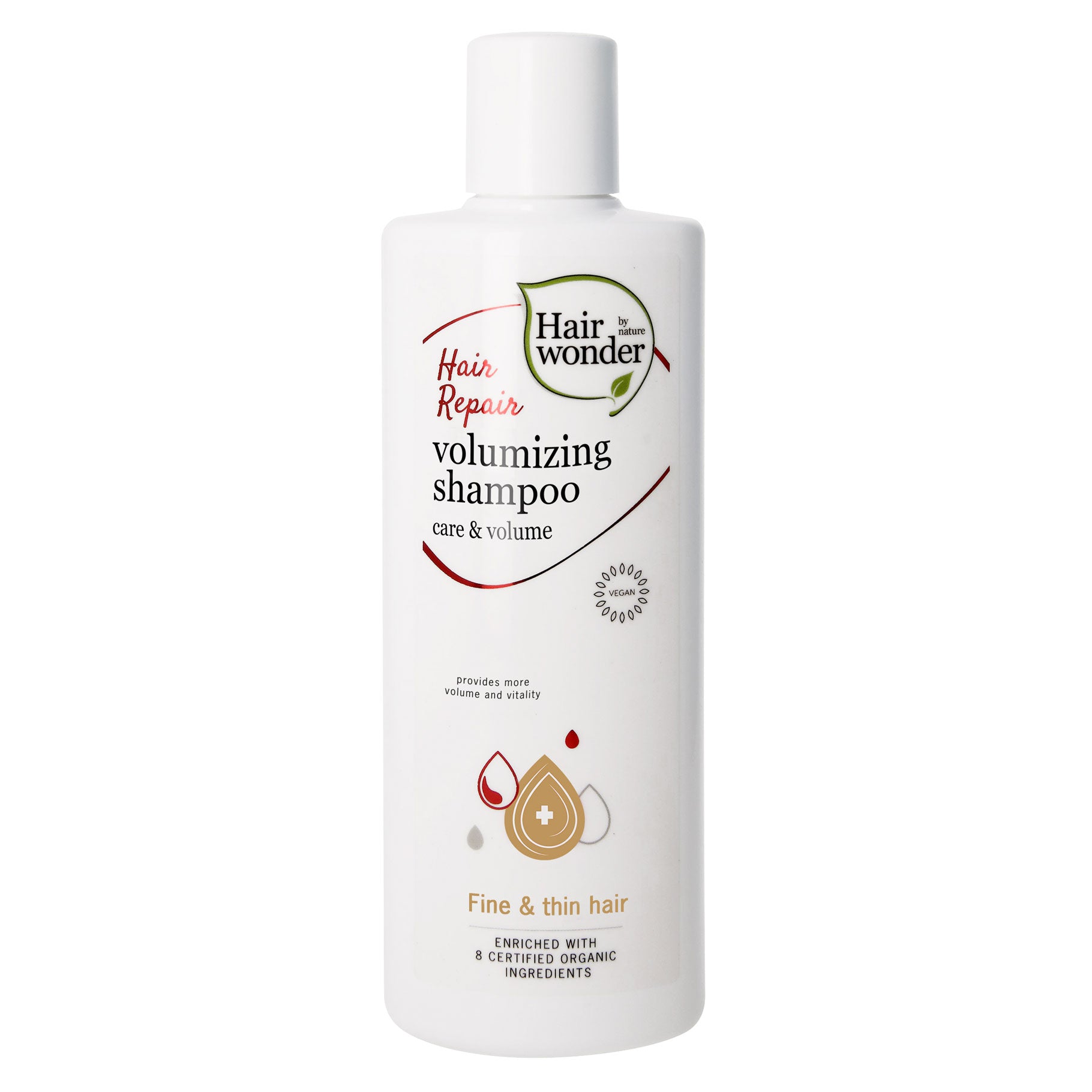 Hairwonder Hair repair shampoo volumizing 200.00 Milliliter