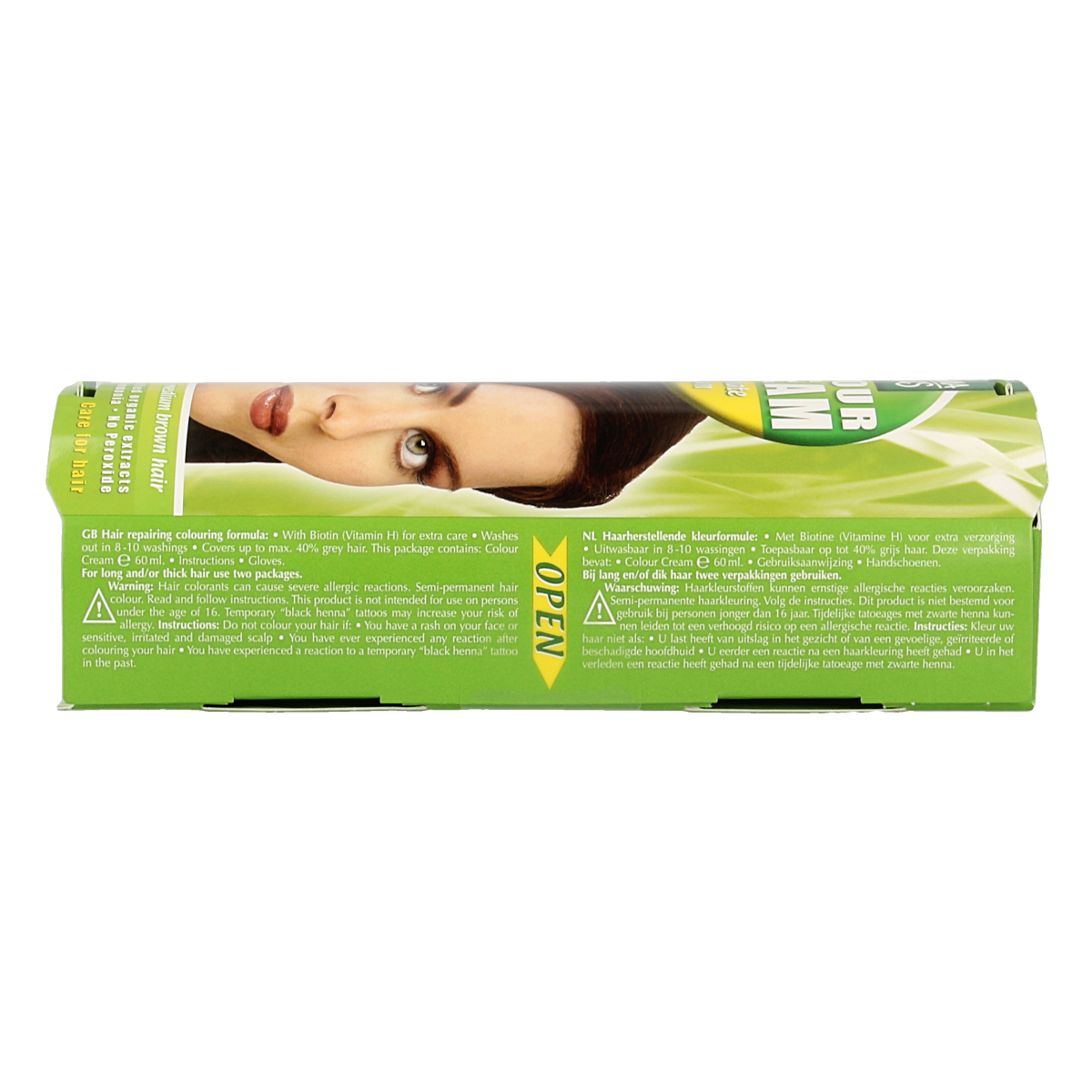 Henna Plus Colour cream 5.35 chocolate brown 60.00 Milliliter