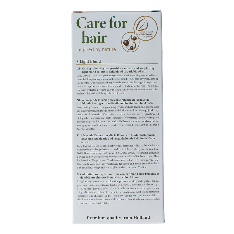 Henna Plus Long lasting colour 8 light blond 100 Milliliter