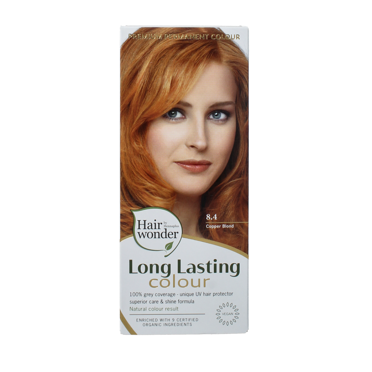 Henna Plus Long lasting colour 8.4 copper blond 100.00 Milliliter