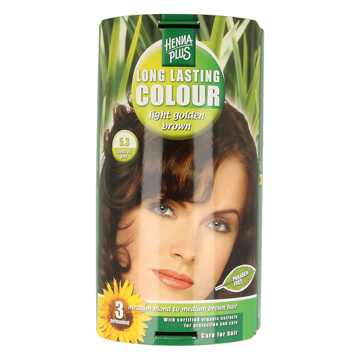 Henna Plus Long lasting colour 5.3 golden brown 100.00 Milliliter