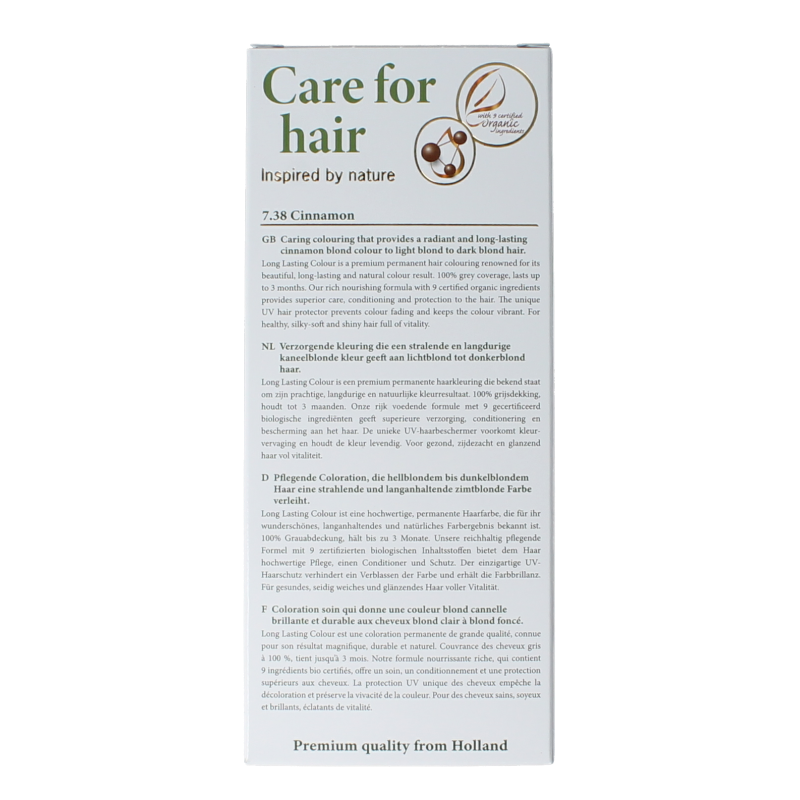 Henna Plus Long lasting colour 7.38 cinnamon 100 Milliliter