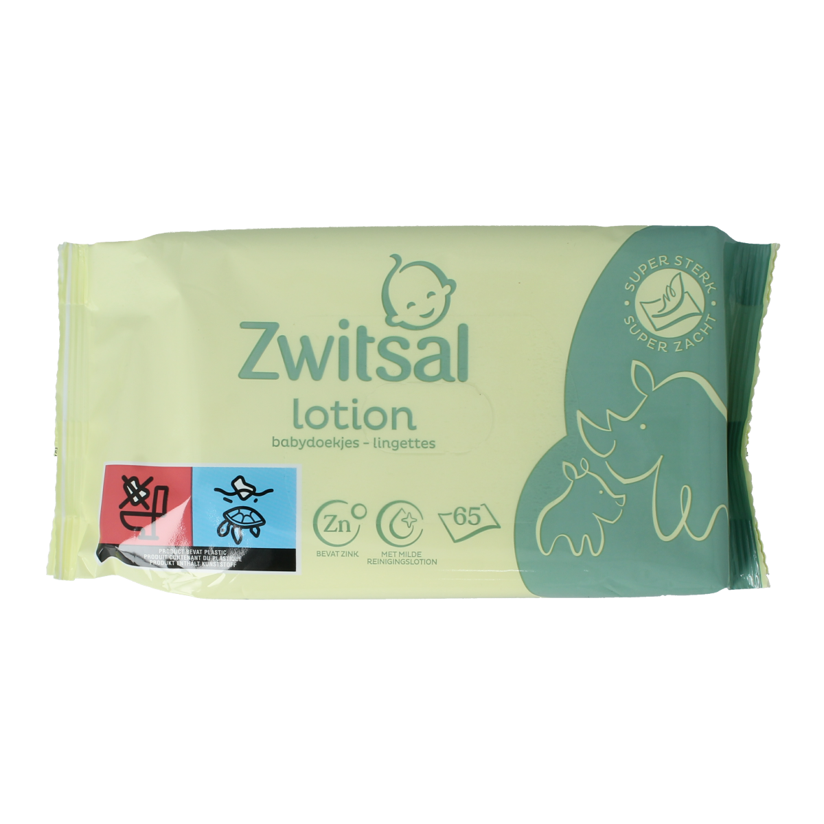 Zwitsal Billendoekjes lotion 65.00 Stuks