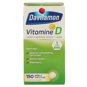 Davitamon Vitamine D kind smelttablet 150.00 Tabletten