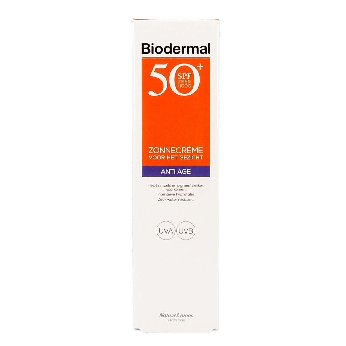 Biodermal Anti age creme gezicht SPF50+ 40.00 Milliliter
