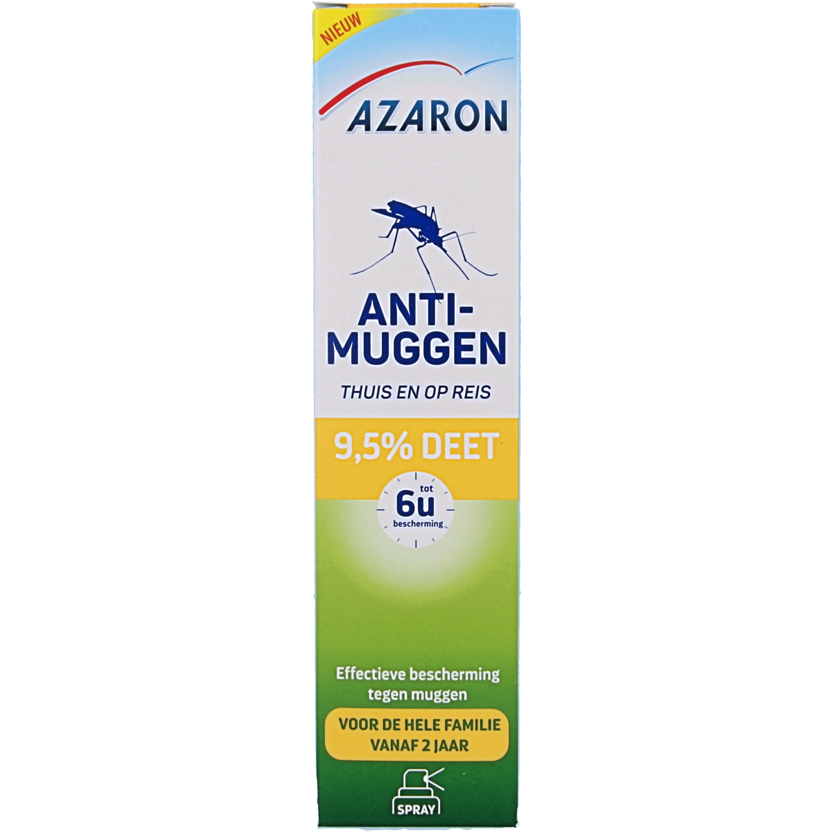 Azaron Anti muggen 9.5% deet spray 100.00 Milliliter