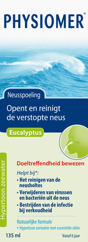 Physiomer Neusspoeling Eucalyptus 135.00 Milliliter