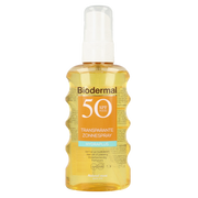 Biodermal Hydra plus transparante zonnespray SPF50 175 Milliliter