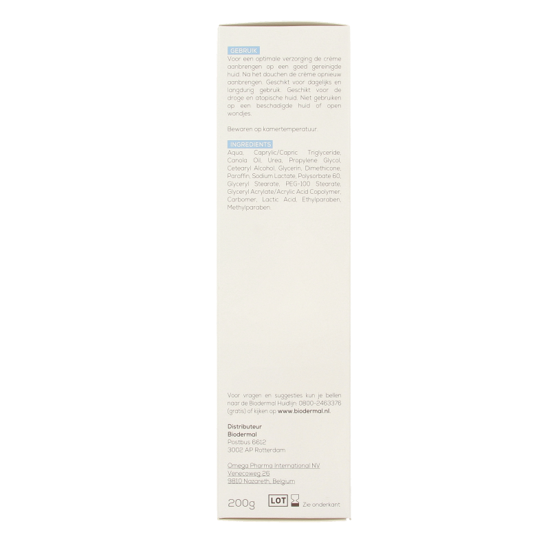 Biodermal P-CL-E bodycreme ultra hydraterend 200 Milliliter