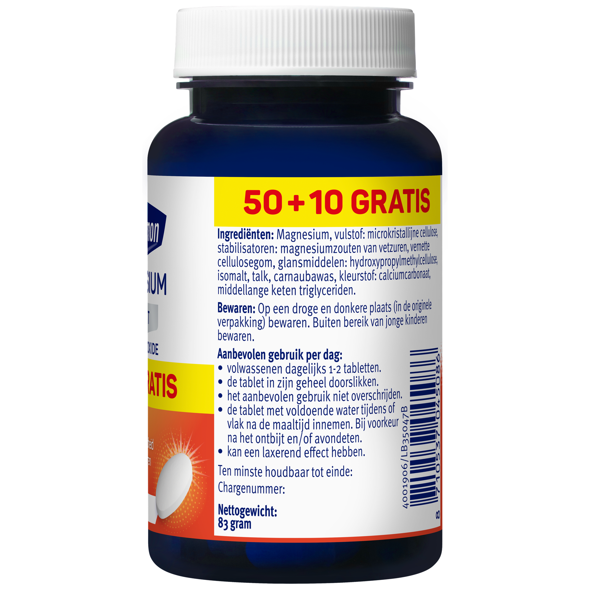 Davitamon Magnesium citraat 60.00 Tabletten