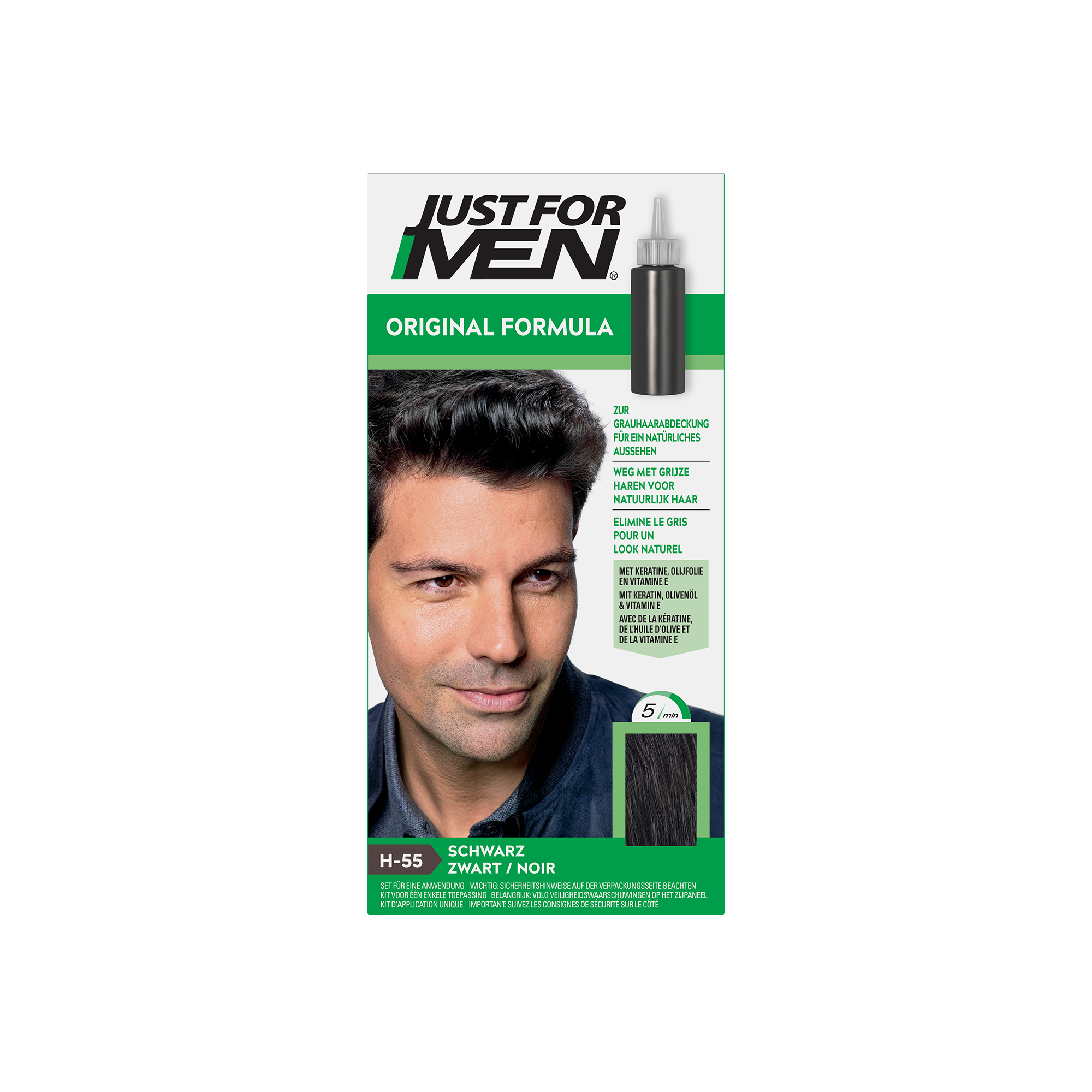 Just For Men Zwart H55 1.00 Set