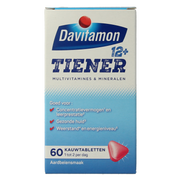 Davitamon Tiener boost 12+ aardbei 60.00 Tabletten