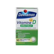Davitamon Vitamine D kind smelttablet 50.00 Tabletten