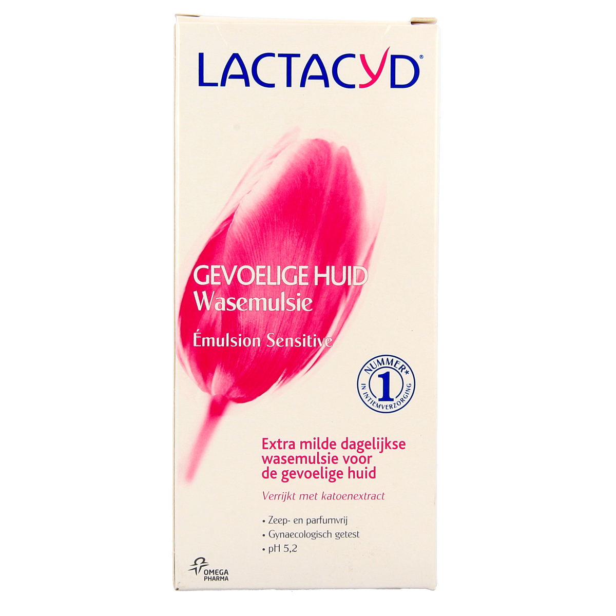 Lactacyd Wasemulsie gevoelige huid 200.00 Milliliter
