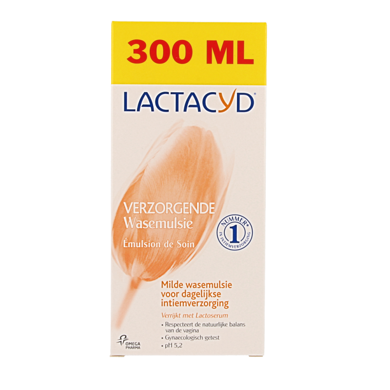 Lactacyd Wasemulsie verzorgend 300 Milliliter