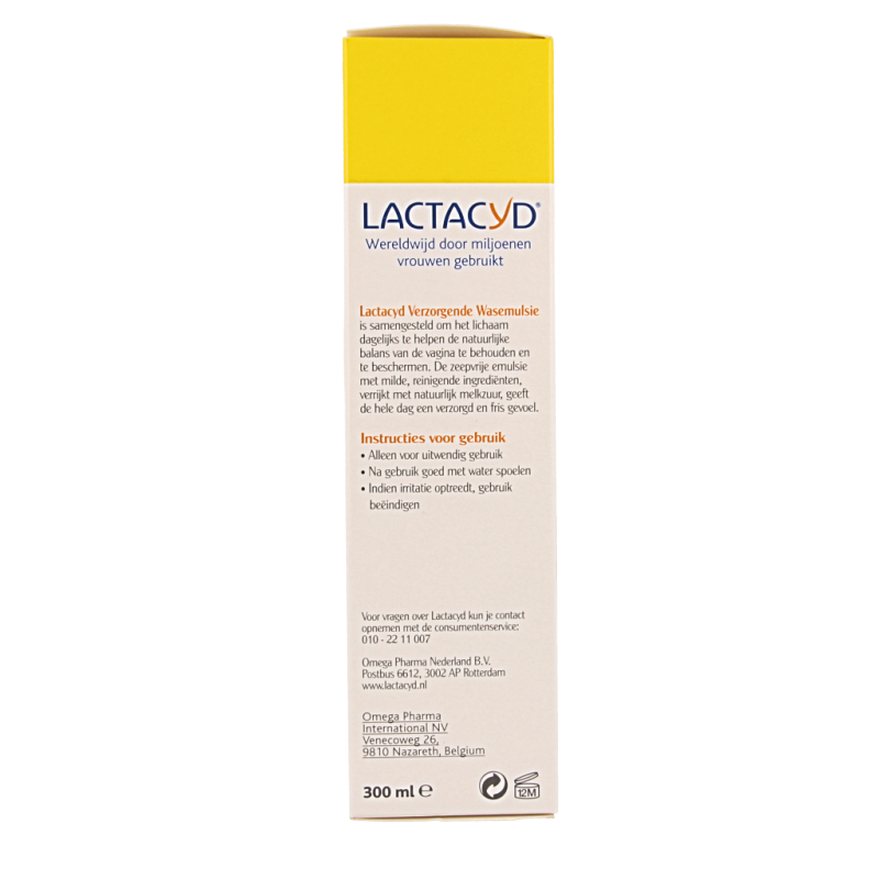 Lactacyd Wasemulsie verzorgend 300 Milliliter