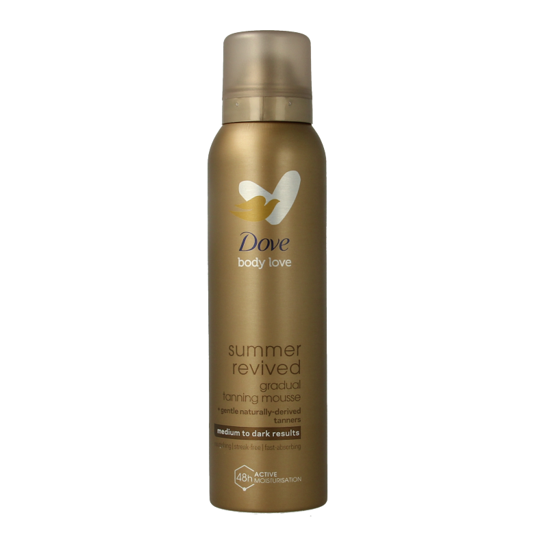Dove Dermaspa body mousse tanning medium to dark 150 Milliliter